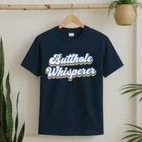 Butthole Whisperer Sarcastic Jokes Retro Funny Sarcastic T-Shirt thumb 2