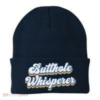 Butthole Whisperer Sarcastic Jokes Retro Funny Sarcastic Beanie thumb 0