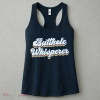 Butthole Whisperer Sarcastic Jokes Retro Funny Sarcastic Women's Tank Top thumb 3
