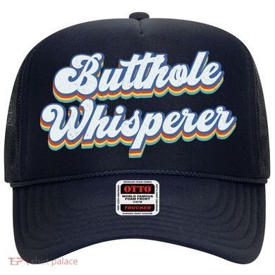 Butthole Whisperer Sarcastic Jokes Retro Funny Sarcastic Hat