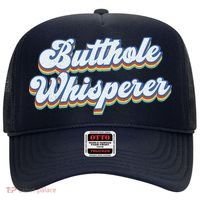 Butthole Whisperer Sarcastic Jokes Retro Funny Sarcastic Hat thumb 0