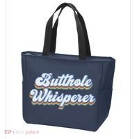 Butthole Whisperer Sarcastic Jokes Retro Funny Sarcastic Tote Bag thumb 3