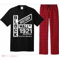 Black Wall Street Black Wealth Tulsa 1921 Race Massacre Pajama Set thumb 0