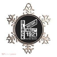 Black Wall Street Black Wealth Tulsa 1921 Race Massacre Ornament thumb 0