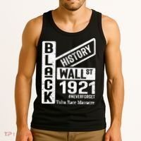 Black Wall Street Black Wealth Tulsa 1921 Race Massacre Tank Top thumb 3
