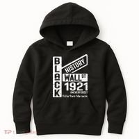 Black Wall Street Black Wealth Tulsa 1921 Race Massacre Kids Hoodie thumb 0