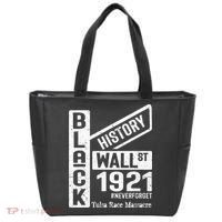 Black Wall Street Black Wealth Tulsa 1921 Race Massacre Tote Bag thumb 0