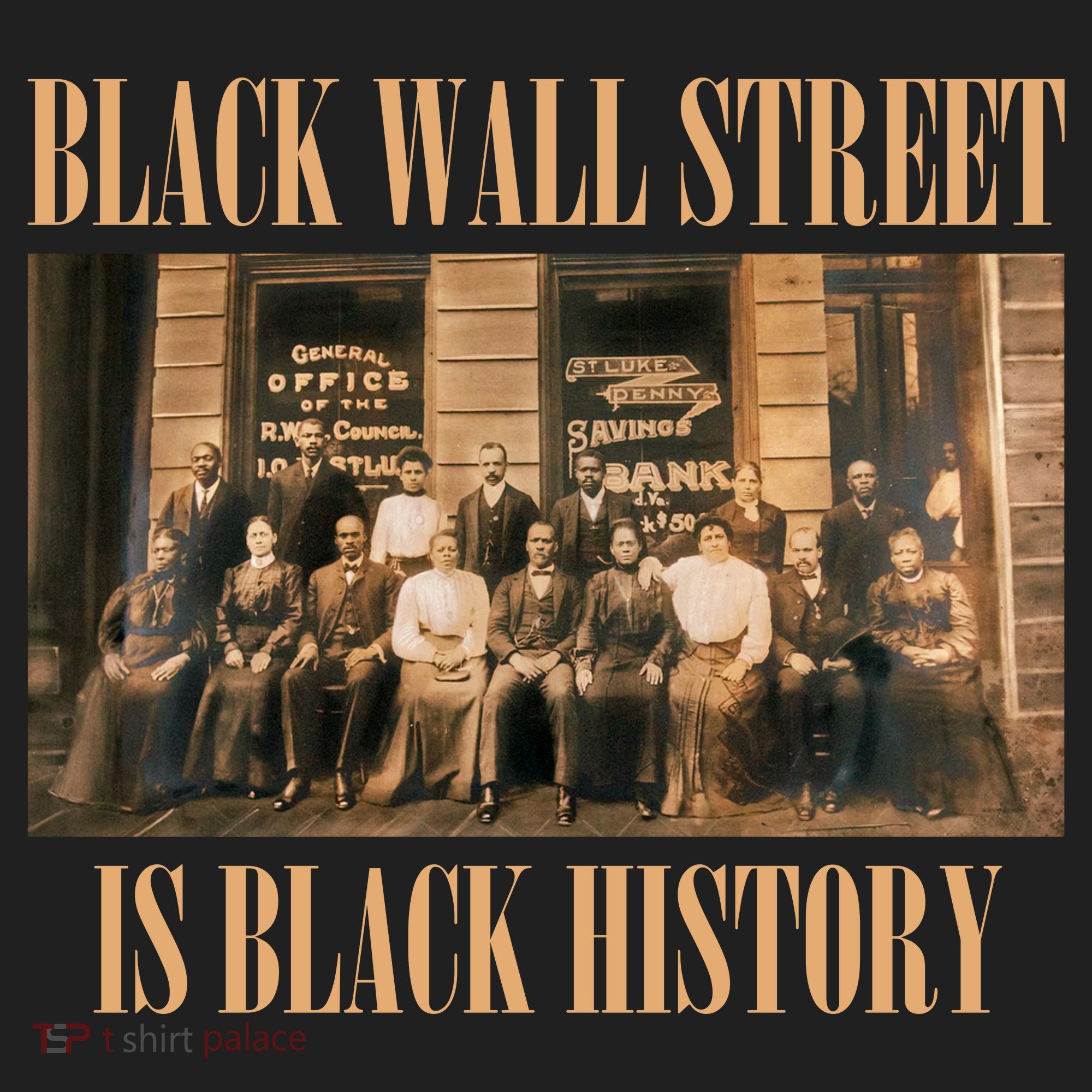 Black Wall Street Is Black History Women's Sweatshirt