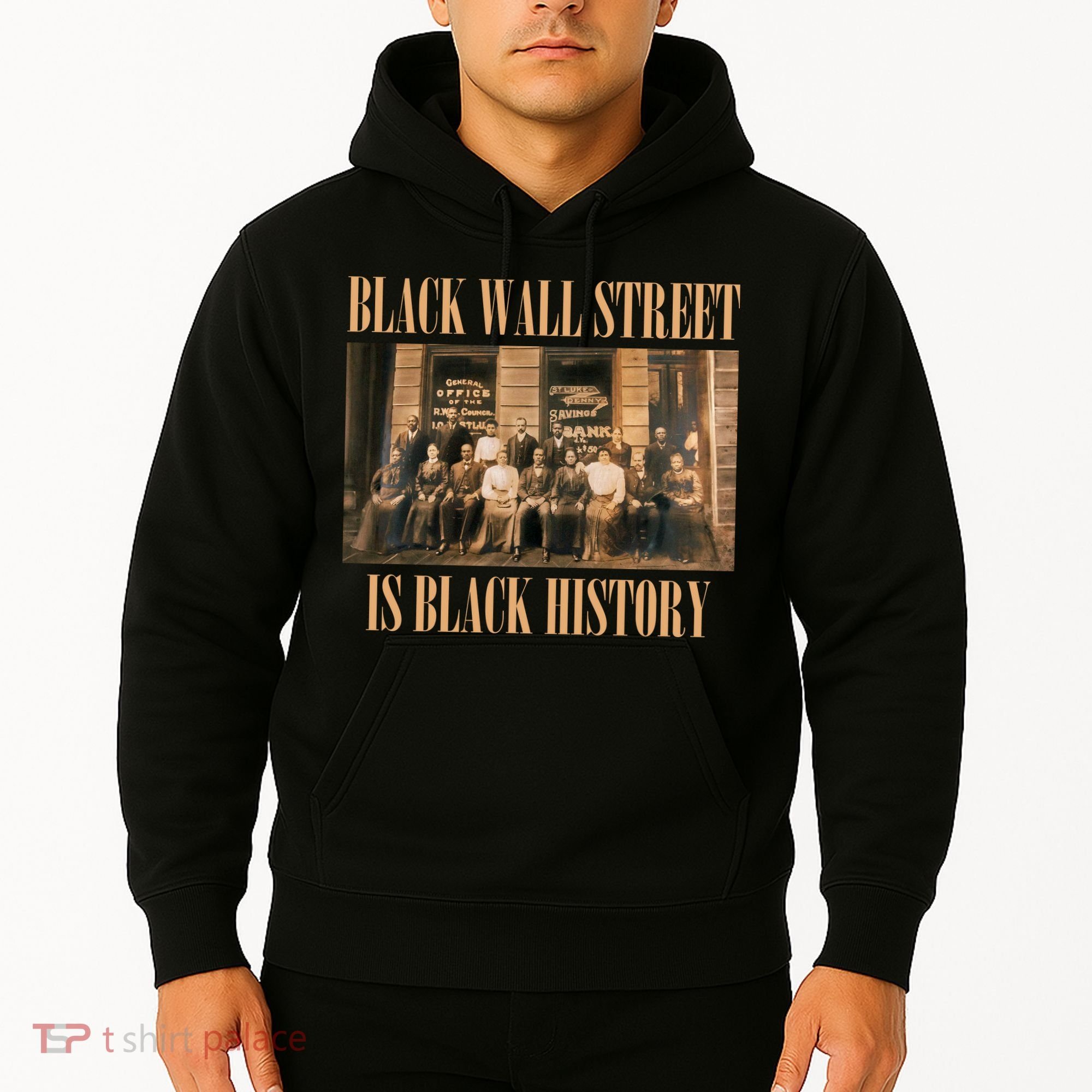 Black Wall Street Is Black History Hoodie