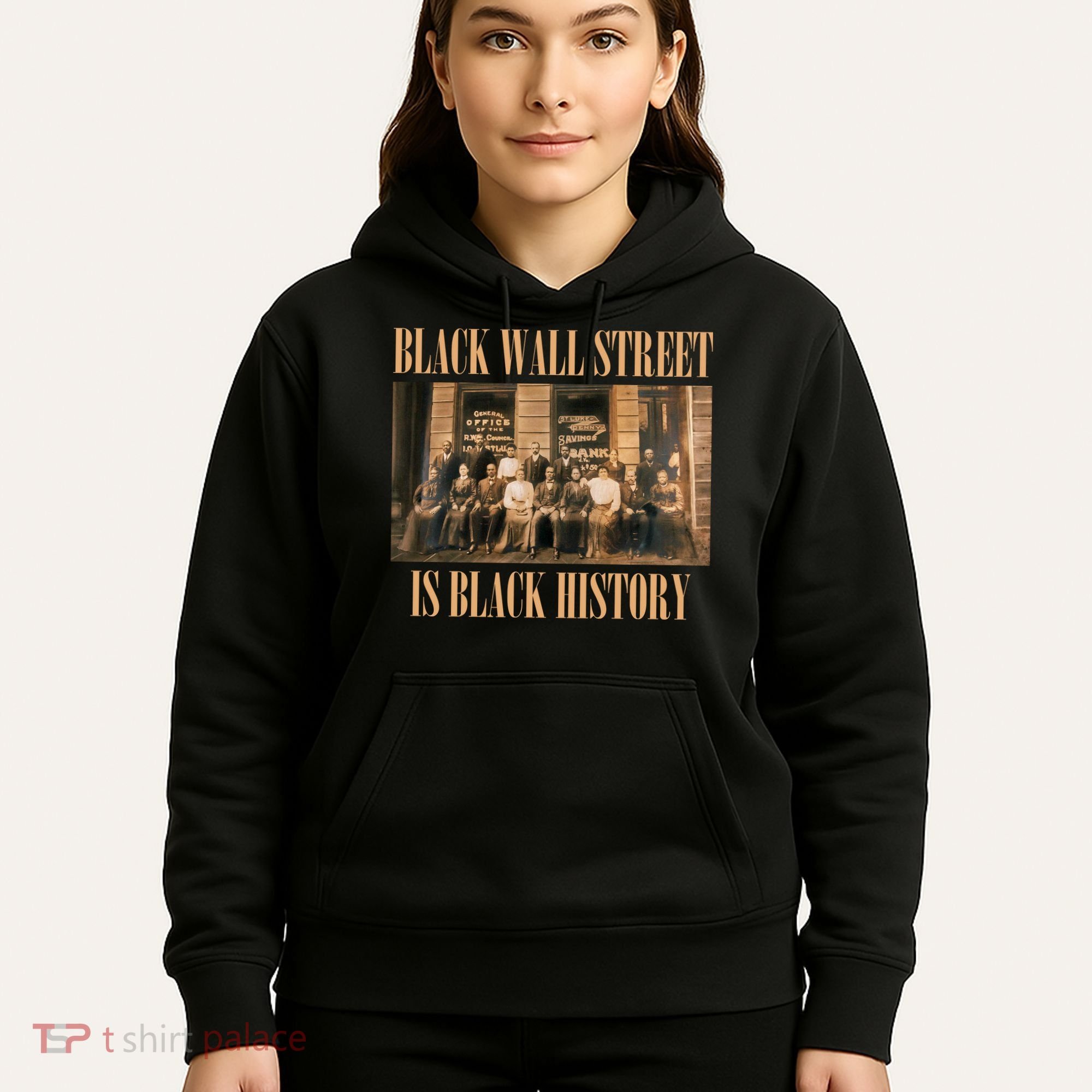 Black Wall Street Is Black History Hoodie
