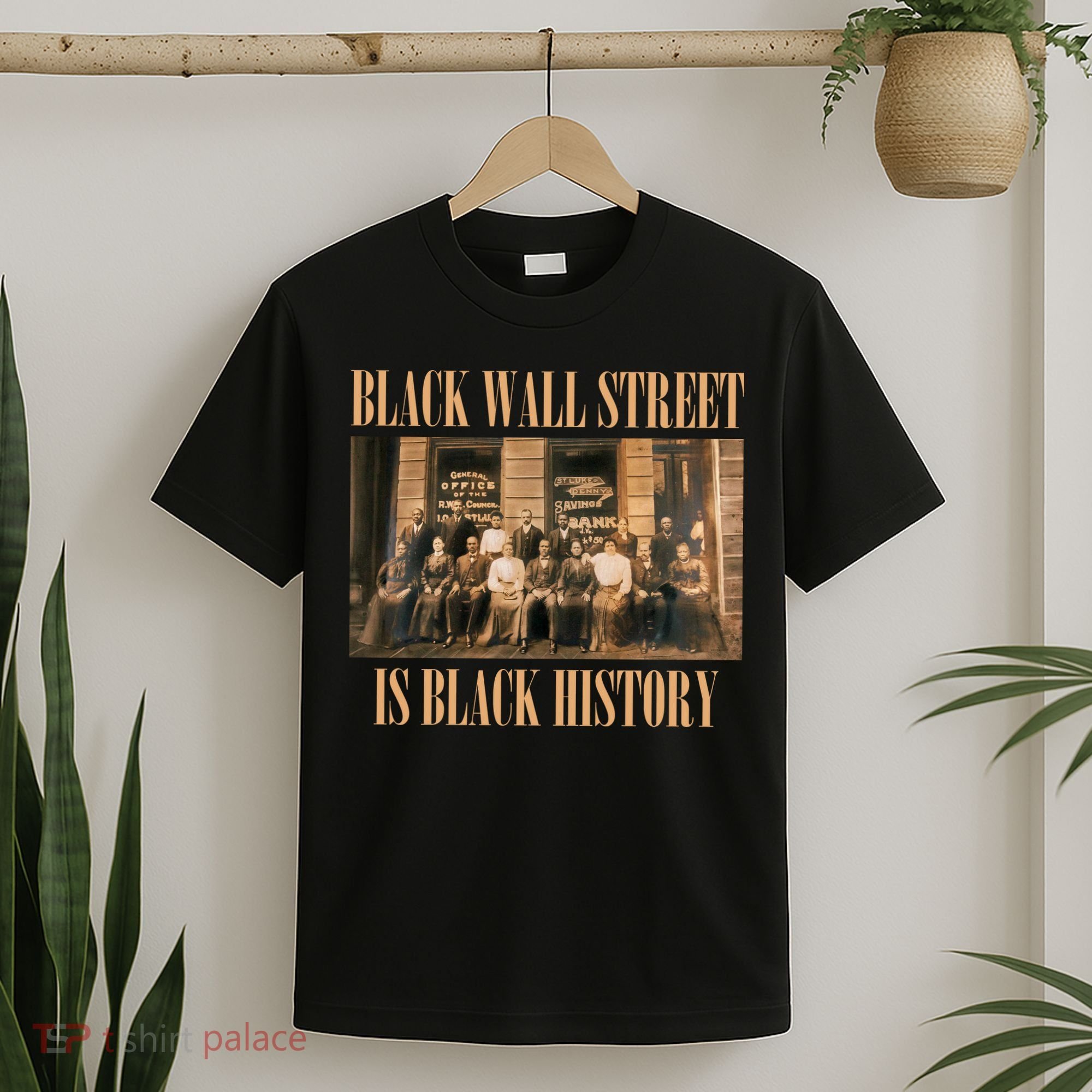 Black Wall Street Is Black History T-Shirt