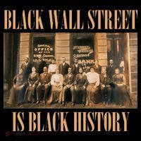 Black Wall Street Is Black History Button thumb 1