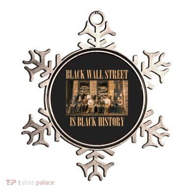Black Wall Street Is Black History Ornament