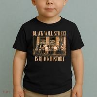 Black Wall Street Is Black History Toddler T-Shirt thumb 2