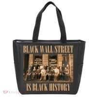 Black Wall Street Is Black History Tote Bag thumb 0