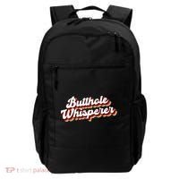 Butthole Whisperer Sarcastic Jokes Retro Funny Gift Backpack thumb 0