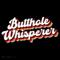 Butthole Whisperer Sarcastic Jokes Retro Funny Gift Mousepad thumb 1