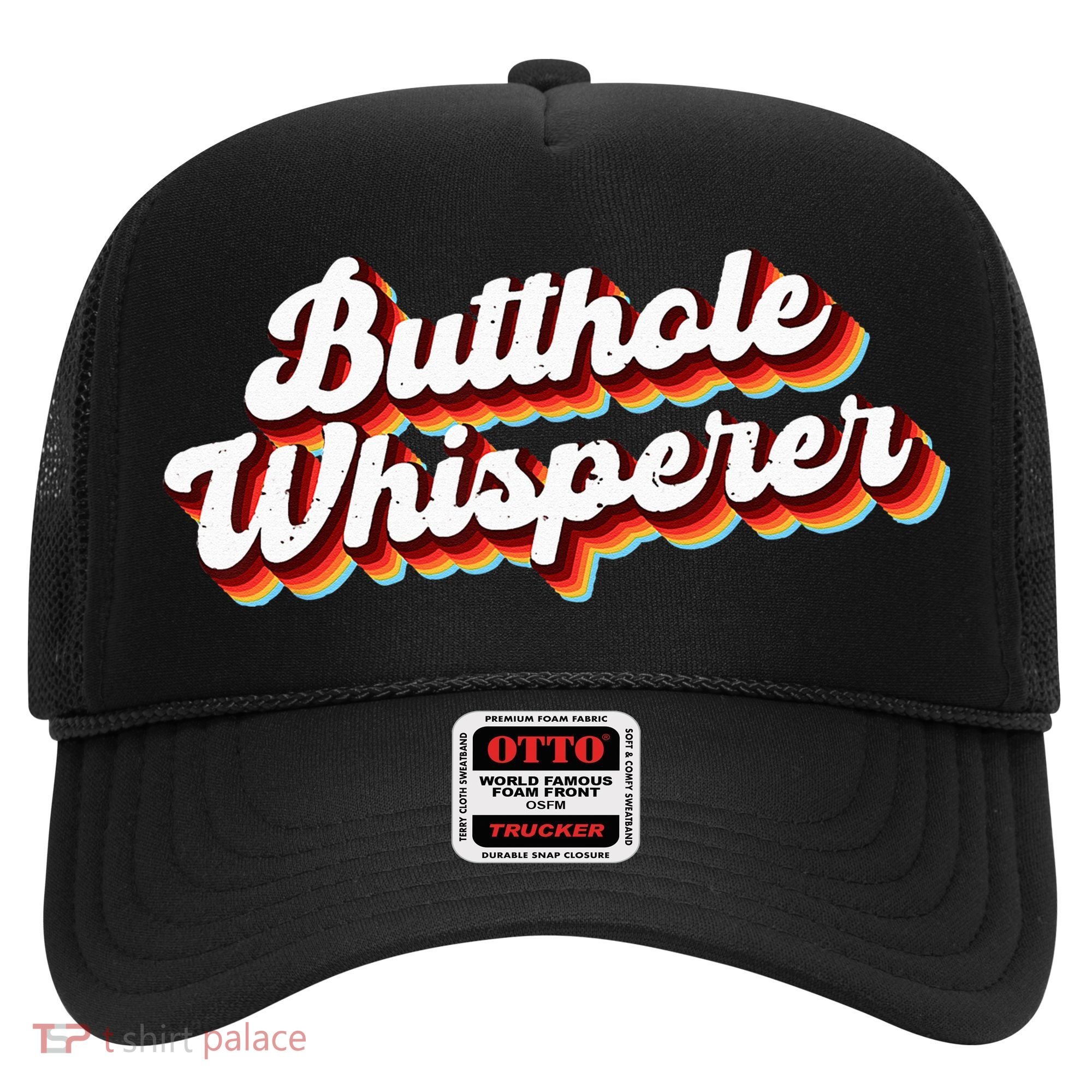 Butthole Whisperer Sarcastic Jokes Retro Funny Gift Hat
