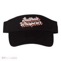 Butthole Whisperer Sarcastic Jokes Retro Funny Gift Visor thumb 0