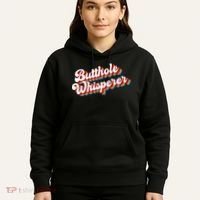 Butthole Whisperer Sarcastic Jokes Retro Funny Hoodie thumb 5