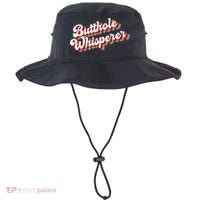 Butthole Whisperer Sarcastic Jokes Retro Funny Bucket Hat thumb 0
