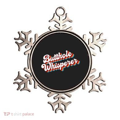 Butthole Whisperer Sarcastic Jokes Retro Funny Ornament