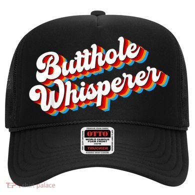 Butthole Whisperer Sarcastic Jokes Retro Funny Hat