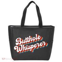 Butthole Whisperer Sarcastic Jokes Retro Funny Tote Bag thumb 0