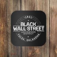 Black Wall Street Greenwood District Tulsa Oklahoma 1921 Coaster thumb 0