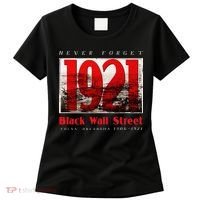 Black Wall Street 1921 Greenwood Tulsa Black History Women's T-Shirt thumb 0