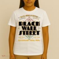 Black Wall Street Greenwood Tulsa Oklahoma Black Wall Street T-Shirt thumb 4