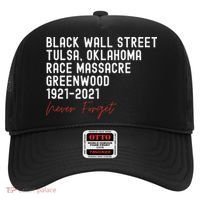 Black Wall Street. Tulsa Race Massacre Centennial. Greenwood Hat thumb 0