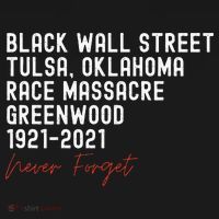 Black Wall Street. Tulsa Race Massacre Centennial. Greenwood Kids Sweatshirt thumb 2