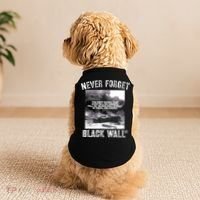 Black Wall Street Never Forget Our History REAL Black Owned Doggie Tank thumb 2