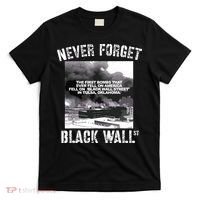 Black Wall Street Never Forget Our History REAL Black Owned T-Shirt thumb 0