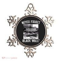 Black Wall Street Never Forget Our History REAL Black Owned Ornament thumb 0