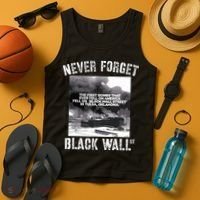 Black Wall Street Never Forget Our History REAL Black Owned Tank Top thumb 4