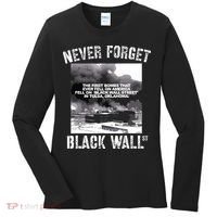 Black Wall Street Never Forget Our History REAL Black Owned Women's Long Sleeve Shirt thumb 0