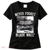 Black Wall Street Never Forget Our History REAL Black Owned Women's T-Shirt thumb 0