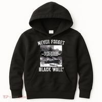 Black Wall Street Never Forget Our History REAL Black Owned Kids Hoodie thumb 0