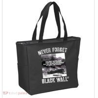 Black Wall Street Never Forget Our History REAL Black Owned Tote Bag thumb 2