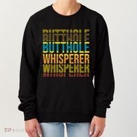 Butthole Whisperer Sarcastic Jokes Retro Funny Jokes Sarcastic Women's Sweatshirt thumb 0