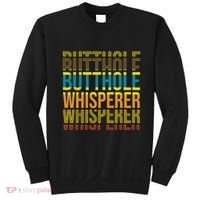 Butthole Whisperer Sarcastic Jokes Retro Funny Jokes Sarcastic Sweatshirt thumb 0