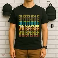 Butthole Whisperer Sarcastic Jokes Retro Funny Jokes Sarcastic T-Shirt thumb 6