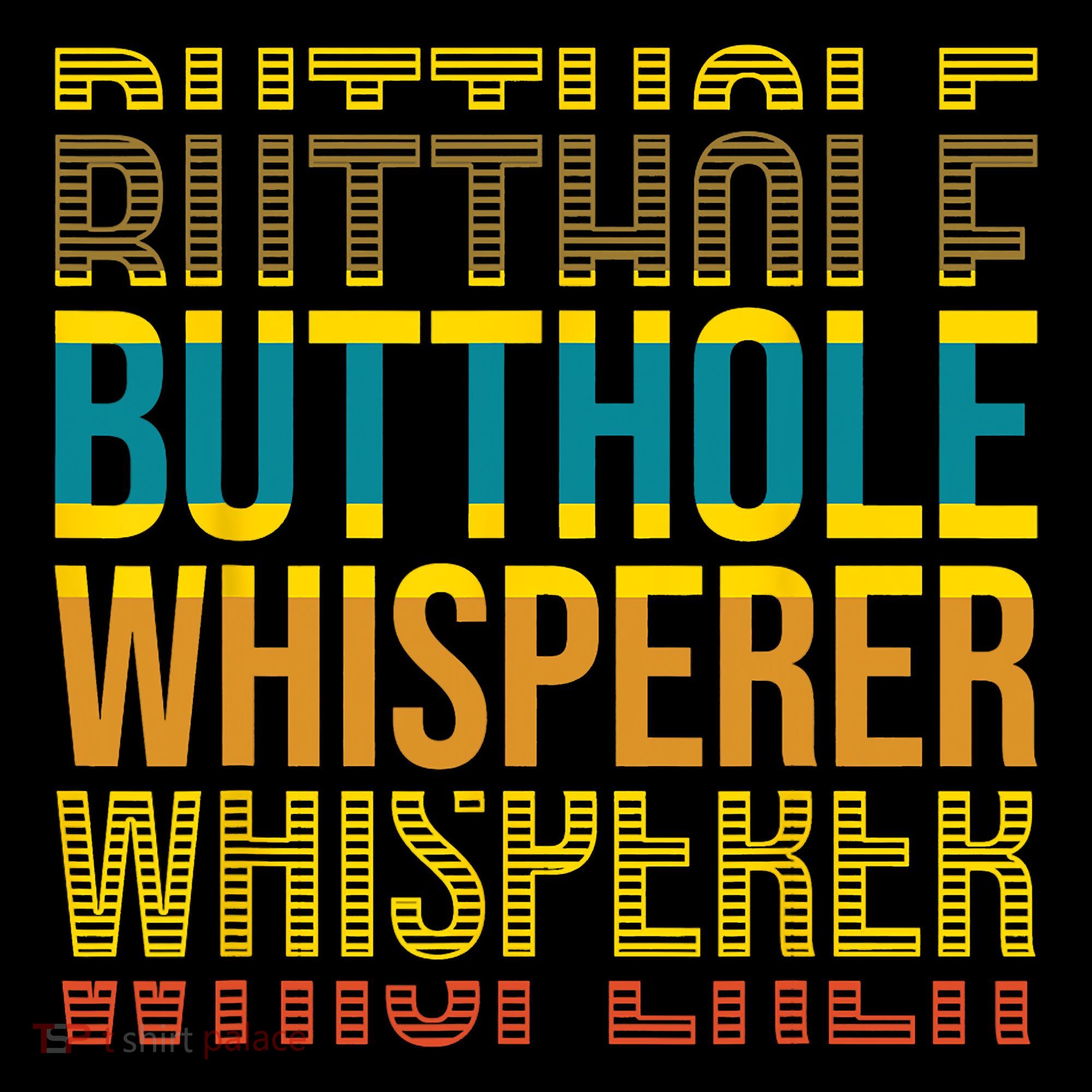 Butthole Whisperer Sarcastic Jokes Retro Funny Jokes Sarcastic Women's Hoodie