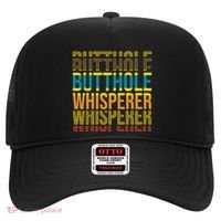 Butthole Whisperer Sarcastic Jokes Retro Funny Jokes Sarcastic Hat thumb 0
