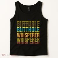 Butthole Whisperer Sarcastic Jokes Retro Funny Jokes Sarcastic Tank Top thumb 2