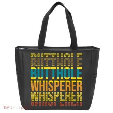 Butthole Whisperer Sarcastic Jokes Retro Funny Jokes Sarcastic Tote Bag