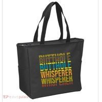 Butthole Whisperer Sarcastic Jokes Retro Funny Jokes Sarcastic Tote Bag thumb 2