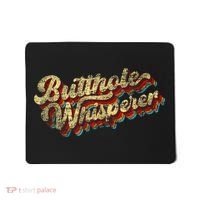 Butthole Whisperer Sarcastic Jokes Retro Funny Present Trending Mousepad thumb 0